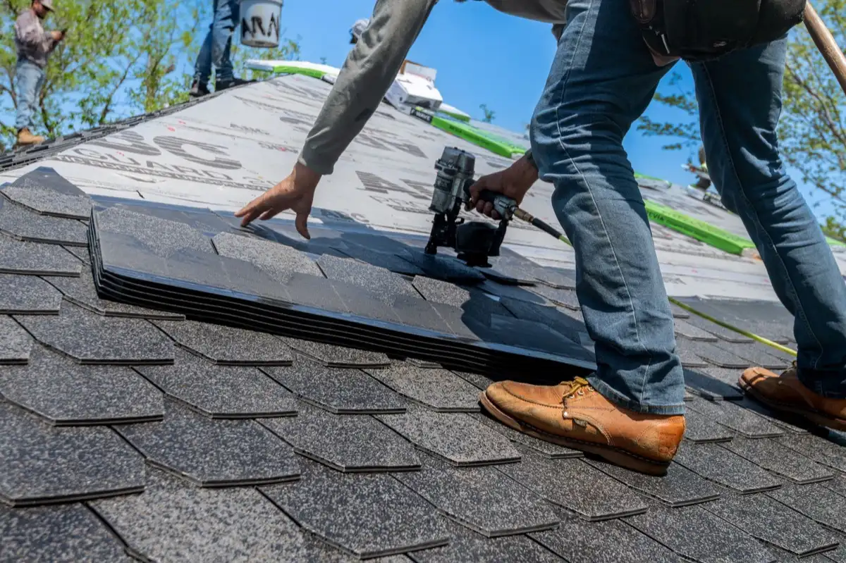 roofing project in Blue Springs, MO — 1